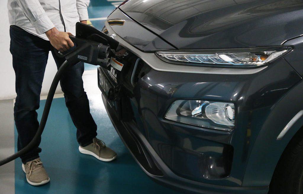 EV car in Singapore