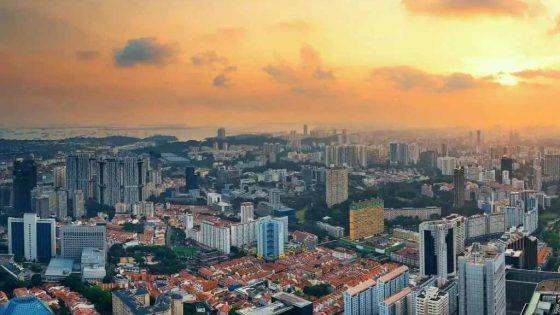 singapore rooftop view